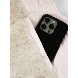 Women's Winter Fleece-Lined Hooded Jacket -Elegant Special & Relaxed Fit Coat with Zipper Front, Long Sleeve Casual Outerwear for Cold Weather, Seasonal Fashion, Warm Fabric, Cozy Material, Casual Attire